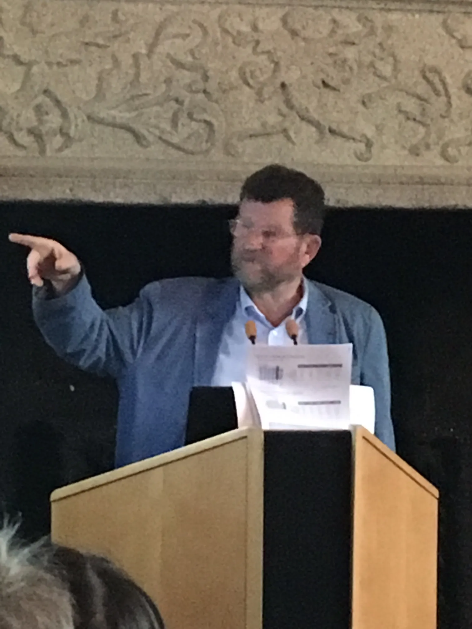 Lecture by economist Michel Godet, June 14, 2016