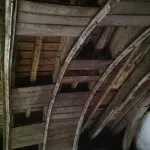 Etat de la voûte avant restauration